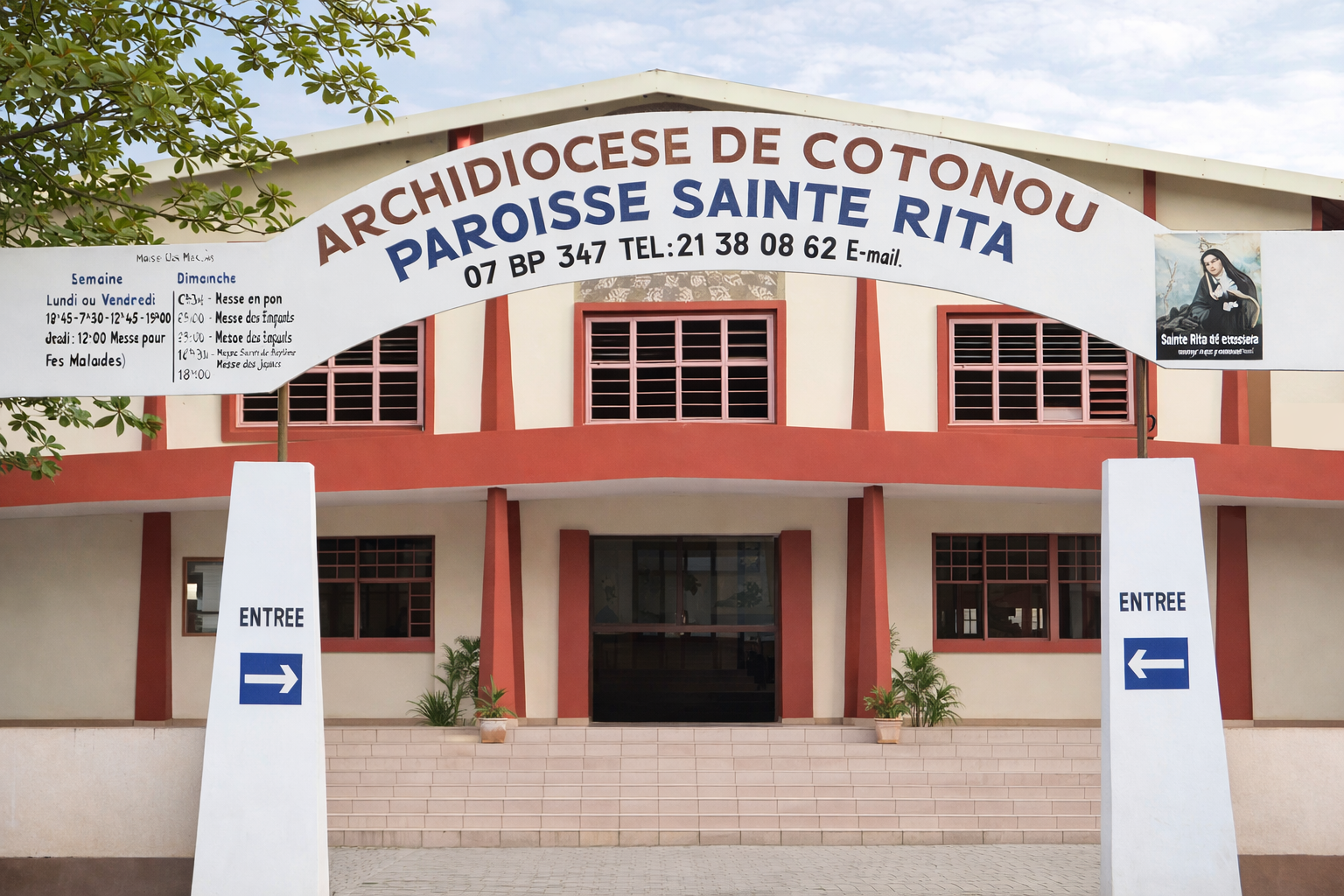 Bannière Paroisse Sainte Rita